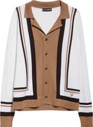 Dolce&Gabbana Colorblock Virgin Wool & Silk Cardigan