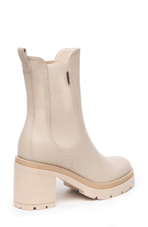 Nerogiardini Calfskin Chelsea Ankle Boots In Sand
