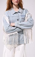 AZALEA WANG Arla Fringe Jacket
