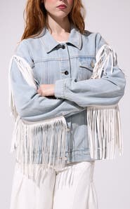 AZALEA WANG Arla Fringe Jacket