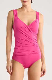 JANTZEN Surplice One-Piece Swimsuit