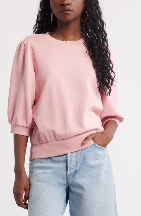 Puff Sleeve Sweatshirt