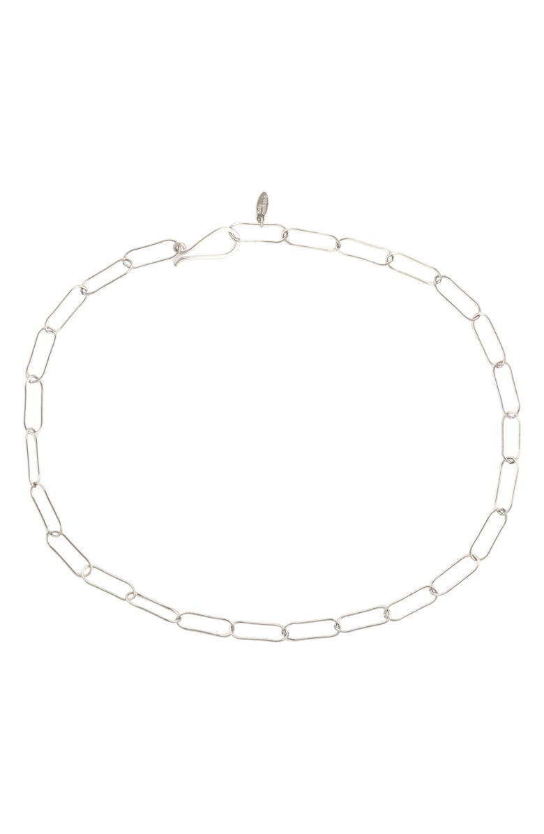 Kris Nations Large Link Chain Choker Necklace, Alternate, color, 