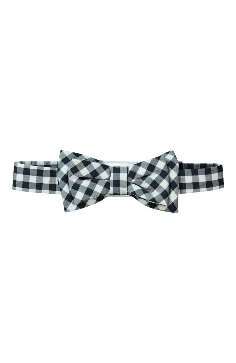 Hope & Henry Boys' Classic Bow Tie, Kids, Main, color, Black Gingham