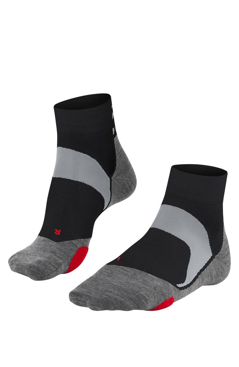 Falke BC5 Endurance Cycling Socks, Main, color, Black-Mix