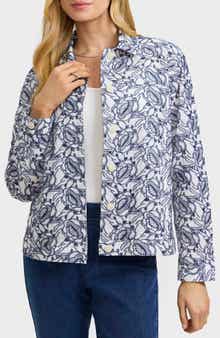 Thelma Cotton Eyelet Jacket