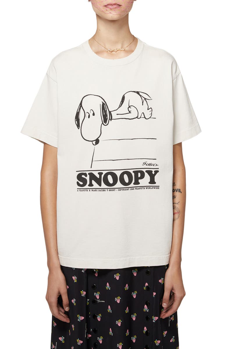 The Marc Jacobs MARC JACOBS x Peanuts<sup>®</sup> Graphic Cotton Tee, Main, color,