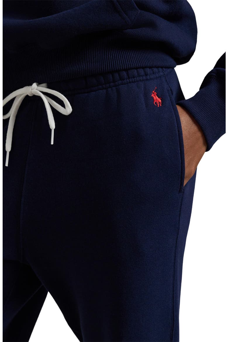 Cotton Blend Fleece Joggers, Alternate, color, NAVY