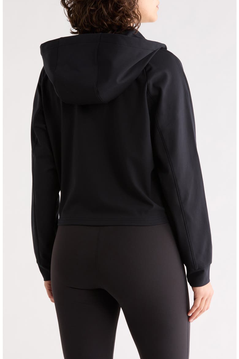 Superflex Fleece Raleigh Hoodie, Alternate, color, BLACK