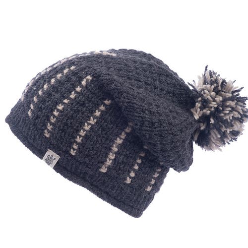 Nirvana Designs Ferry Slouch Hat In Charcoal
