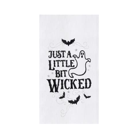 Little Bit Wicked Ghost Towel