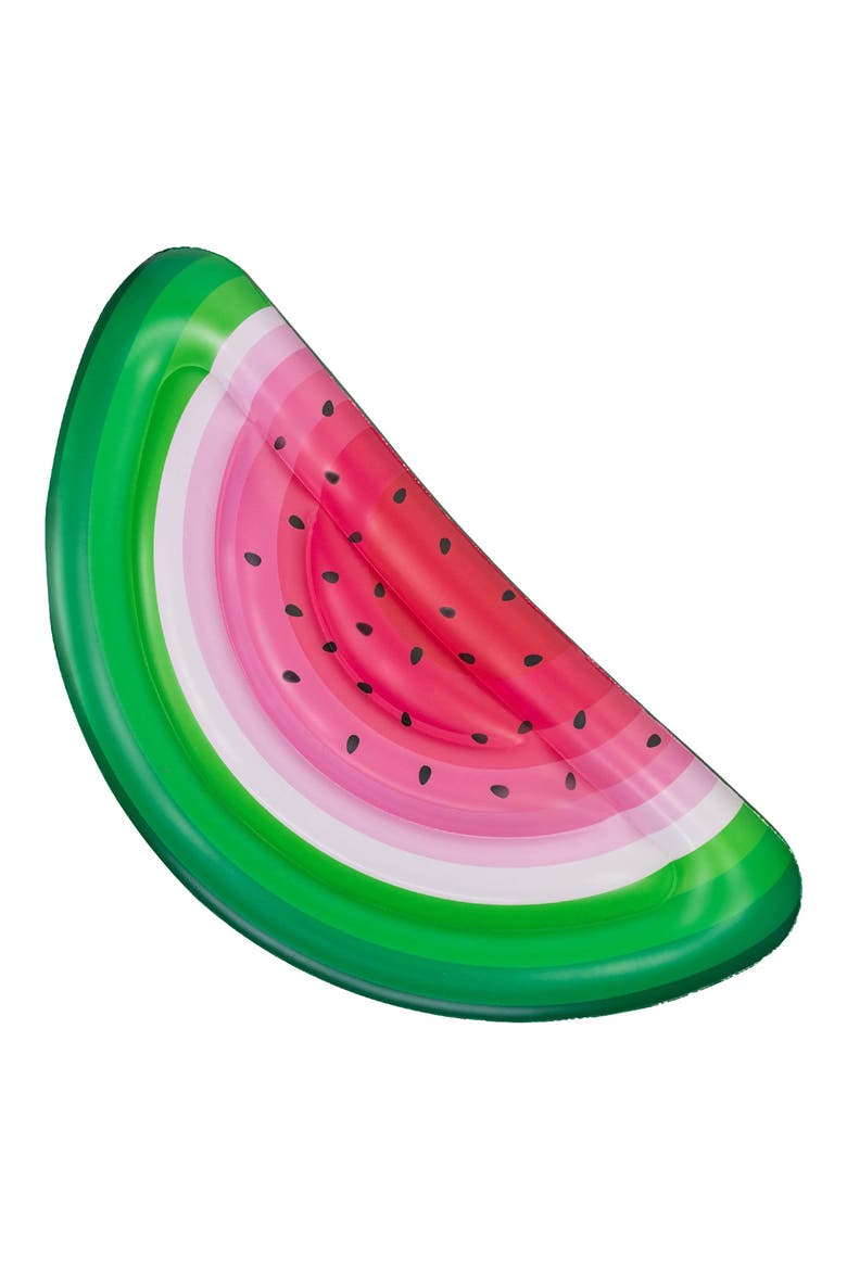 Watermelon Half Island Pool Float, Main, color, RED