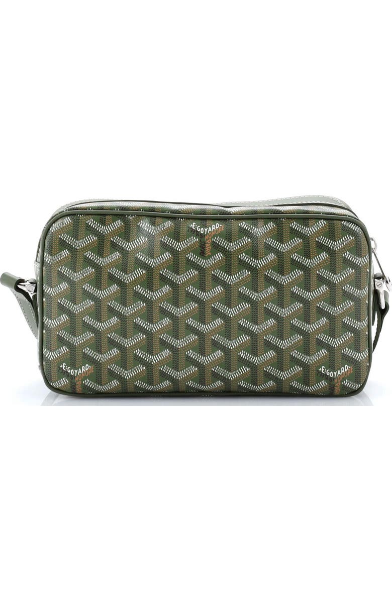 Pre-Owned Goyard Cap Vert Bag Printed Coated Canvas, Alternate, color, Green