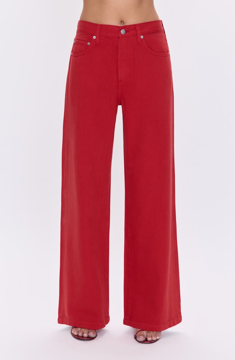Pistola Jadyn Wide Leg Jeans, Main, color, Samba