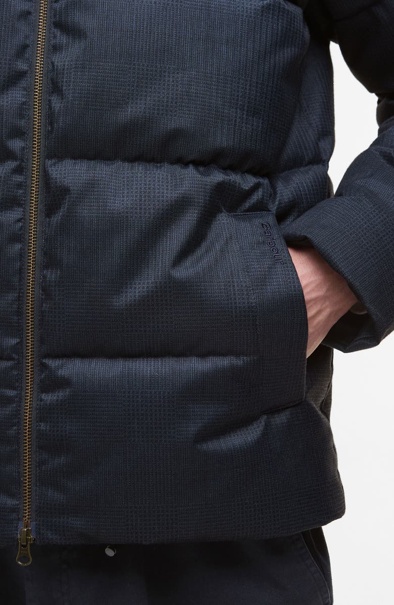 Barbour Northwood Puffer Jacket, Alternate, color, Navy