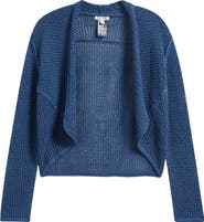 NIC+ZOE Mesh Stitch Cocoon Cardigan