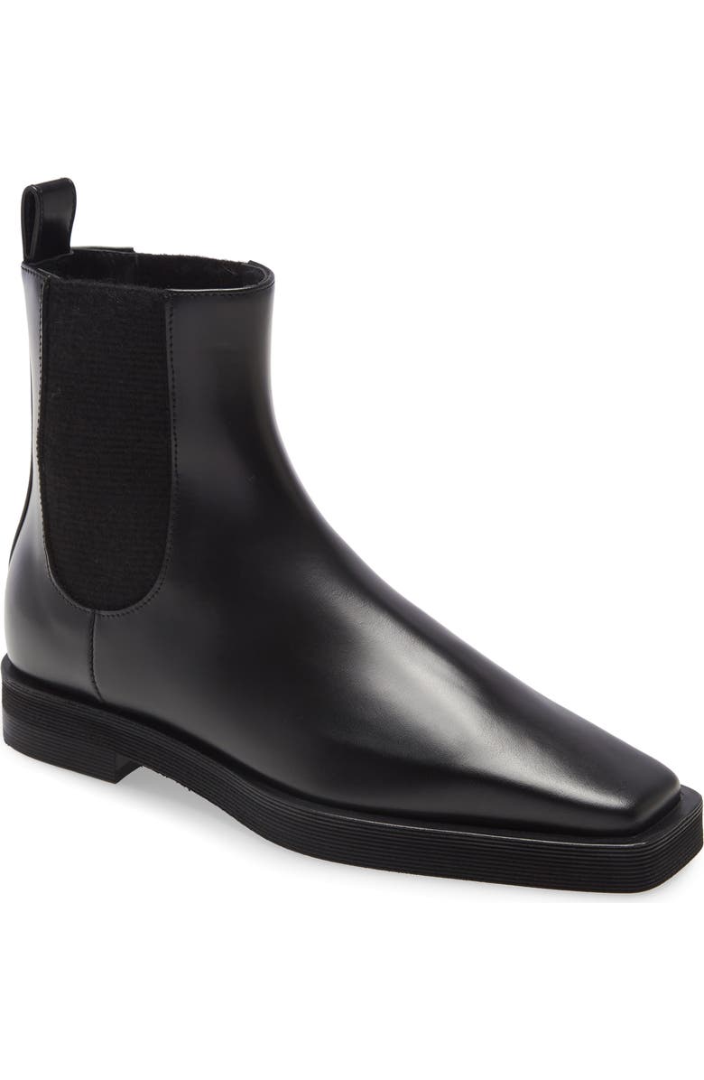 TOTEME Square Toe Chelsea Boot, Main, color,