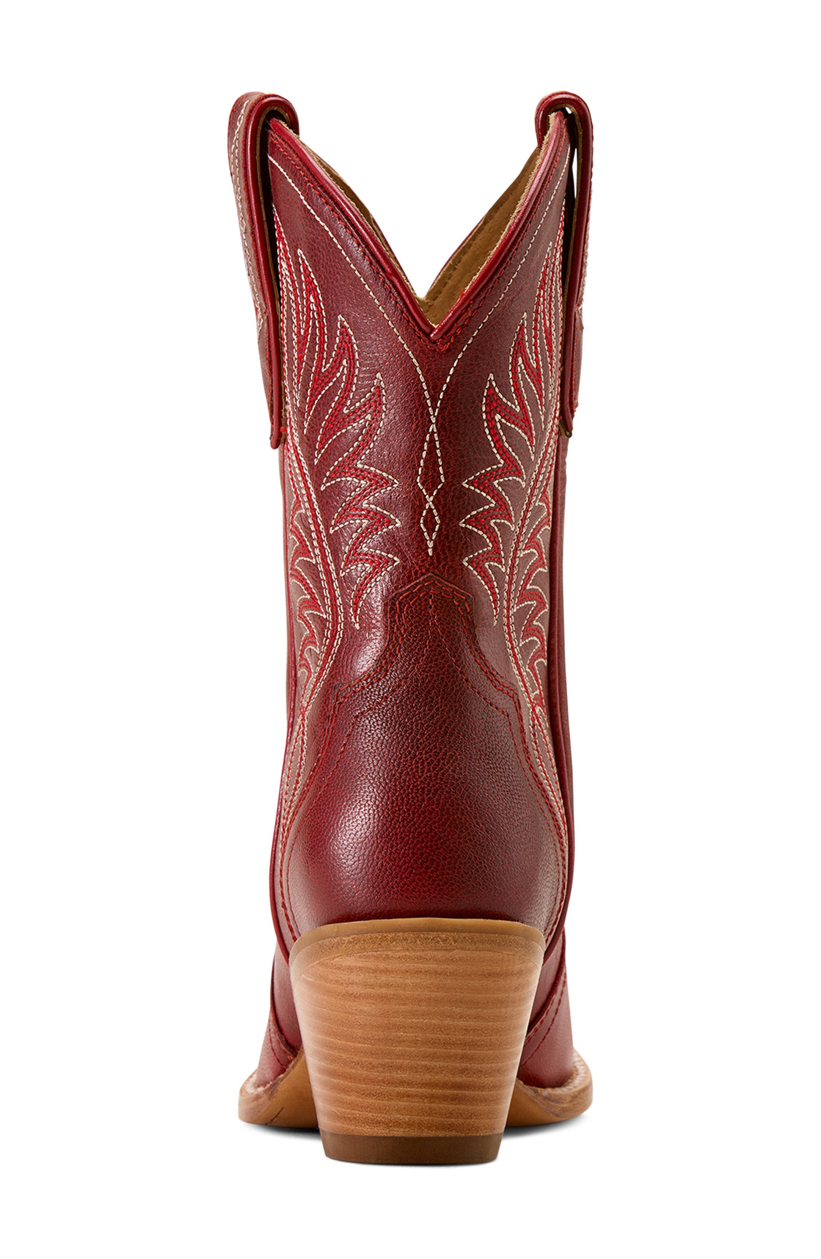 Julietta J Toe Western Boot, Alternate, color, RED ALERT