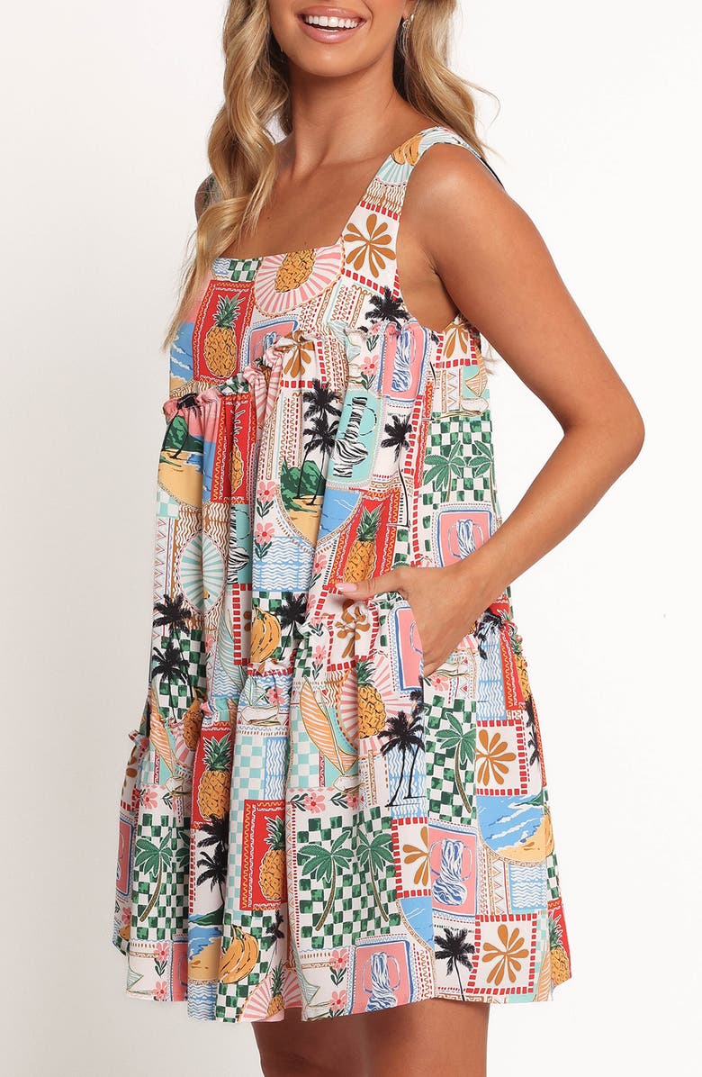 Petal & Pup Rafaela Trapeze Minidress, Alternate, color, 