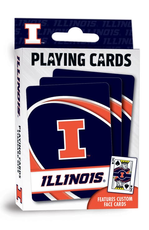 Illinois Fighting Illini Playing Cards