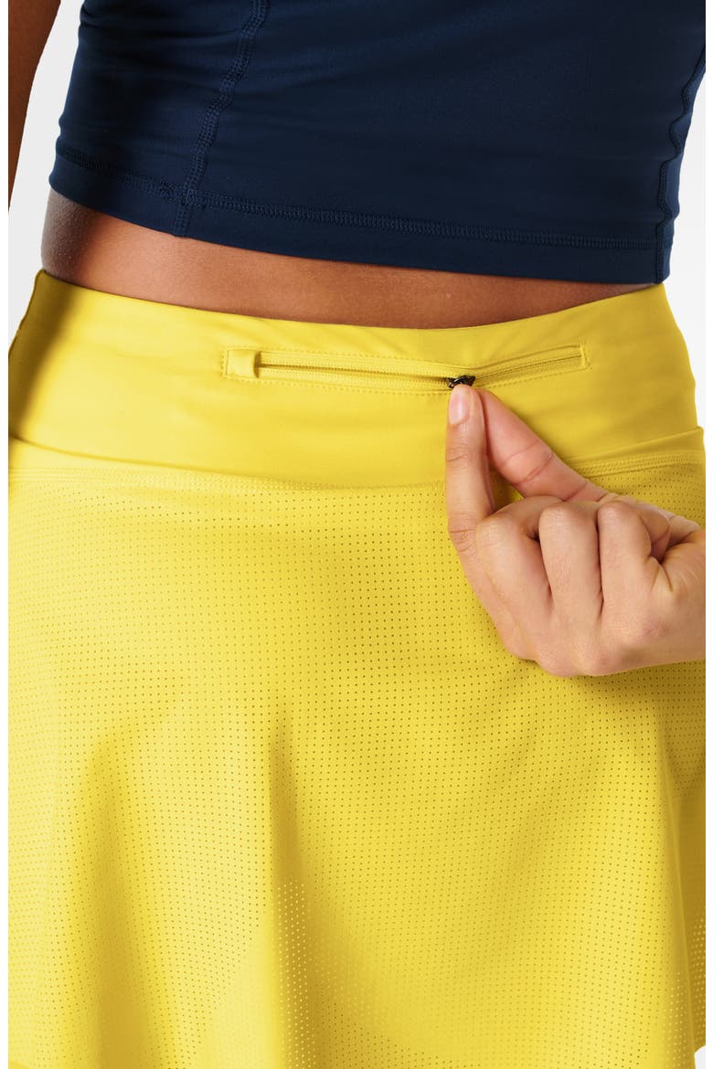 Swift Running Skort, Alternate, color, SHERBET YELLOW