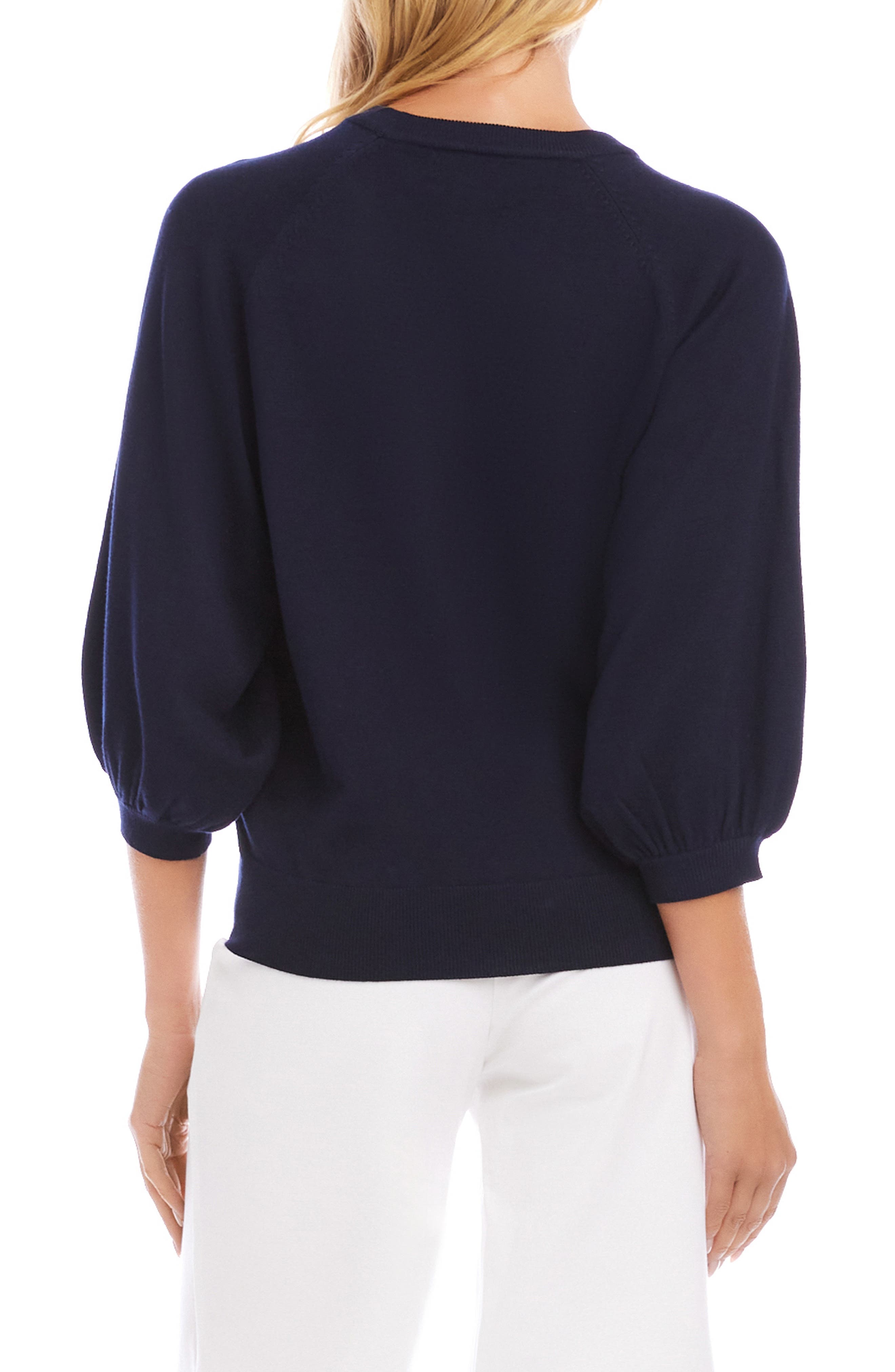 Puff Sleeve Sweater - image 4