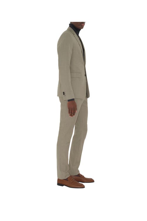 Burberry Wool Tailored Jacket In Gray