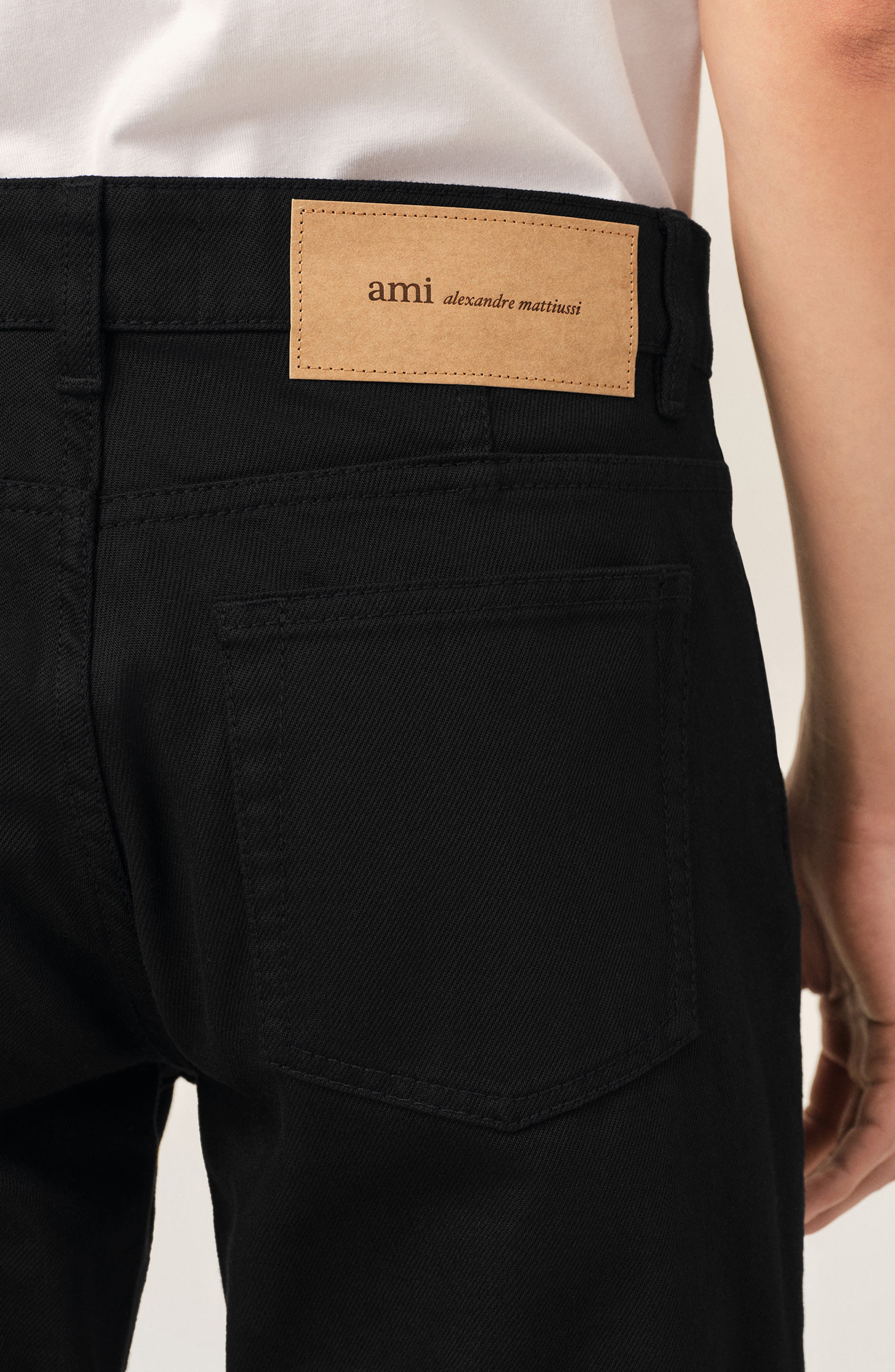 AMI Paris Mattiussi Classic Fit Regular Waist Straight Leg Jeans (Men ...