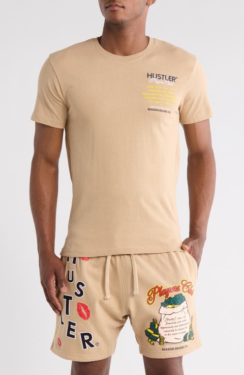 Hustler Embroidered T-Shirt