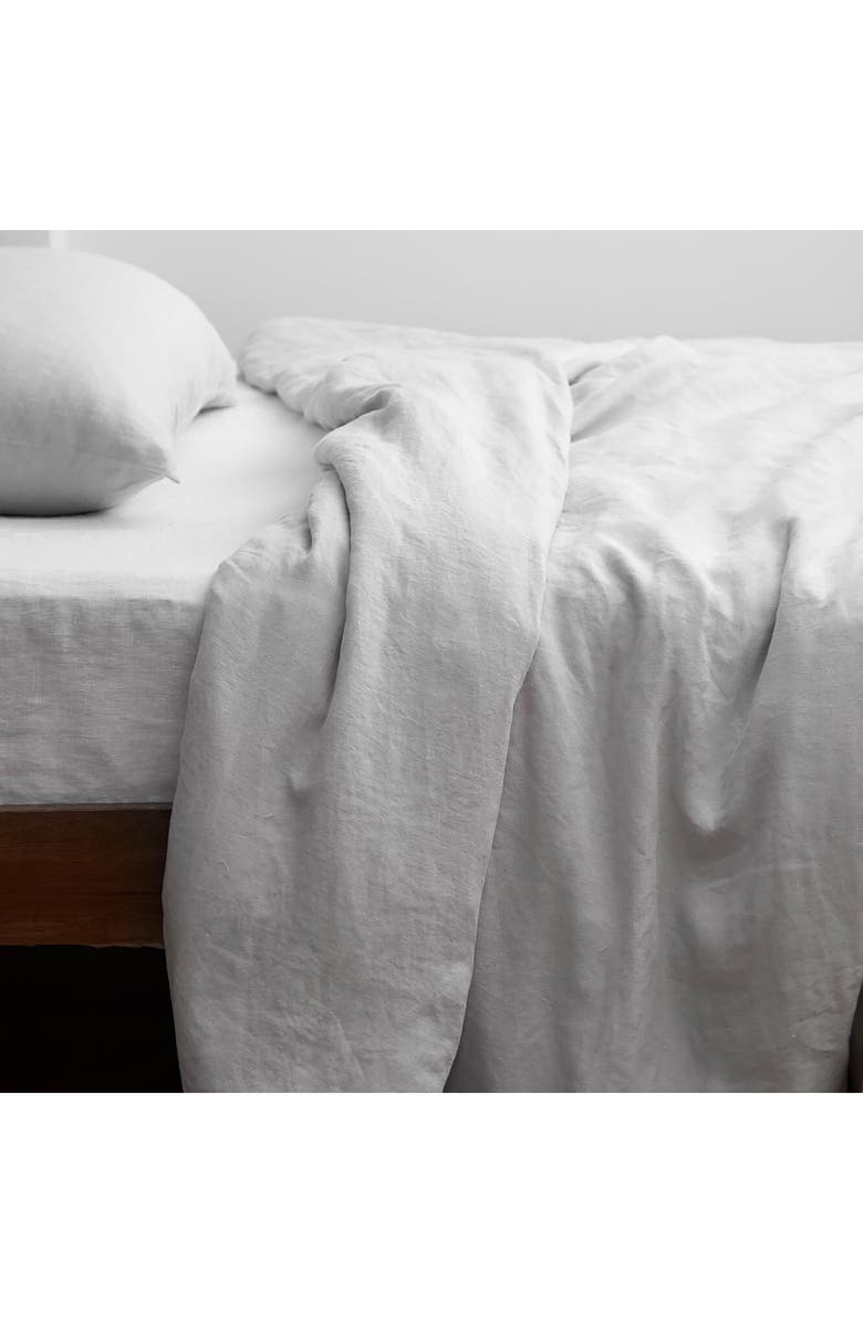 THE CITIZENRY Stonewashed Linen Duvet Cover, Alternate, color, 