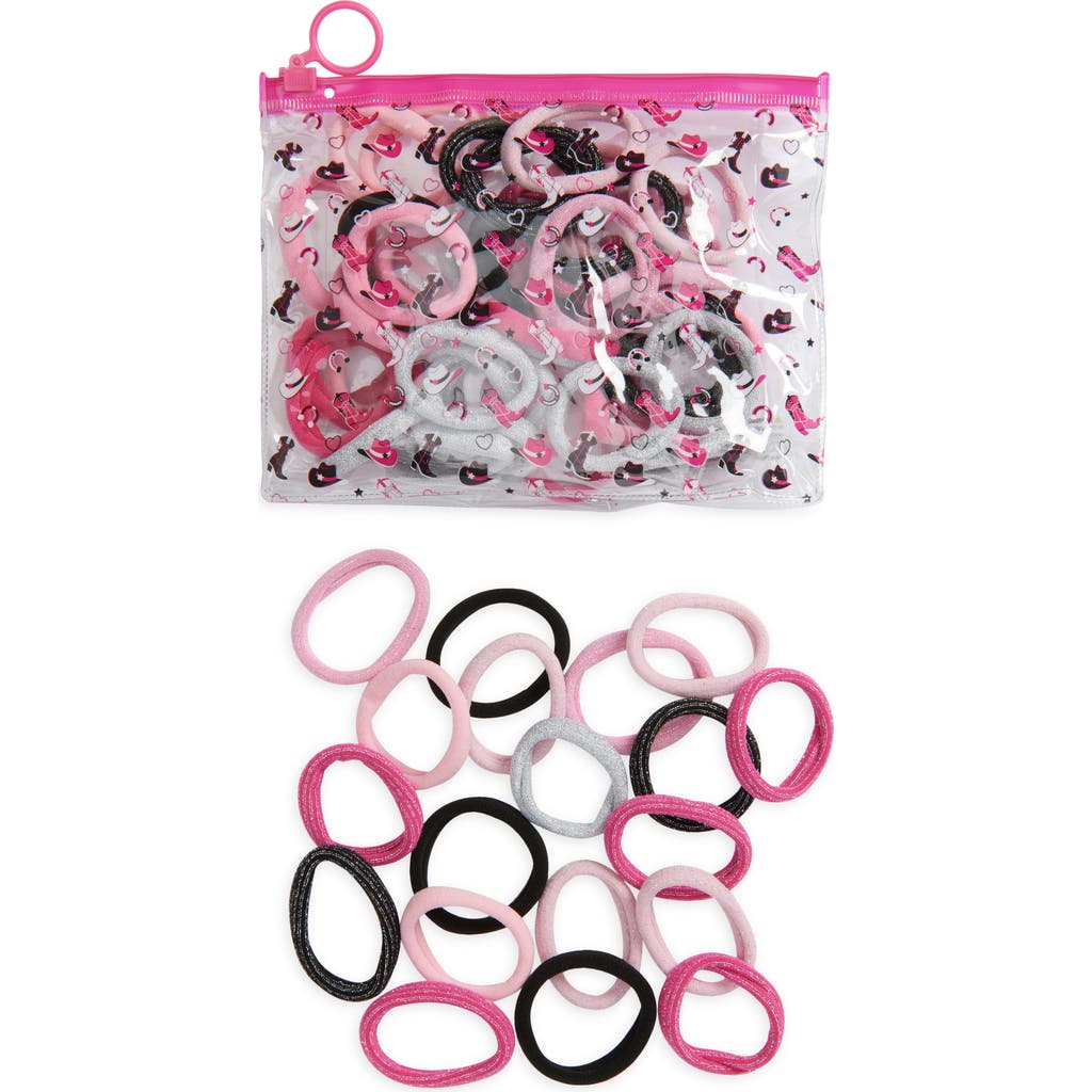 Capelli New York Kids' Assorted 60-pack Western Hair Ties In Fuchsia