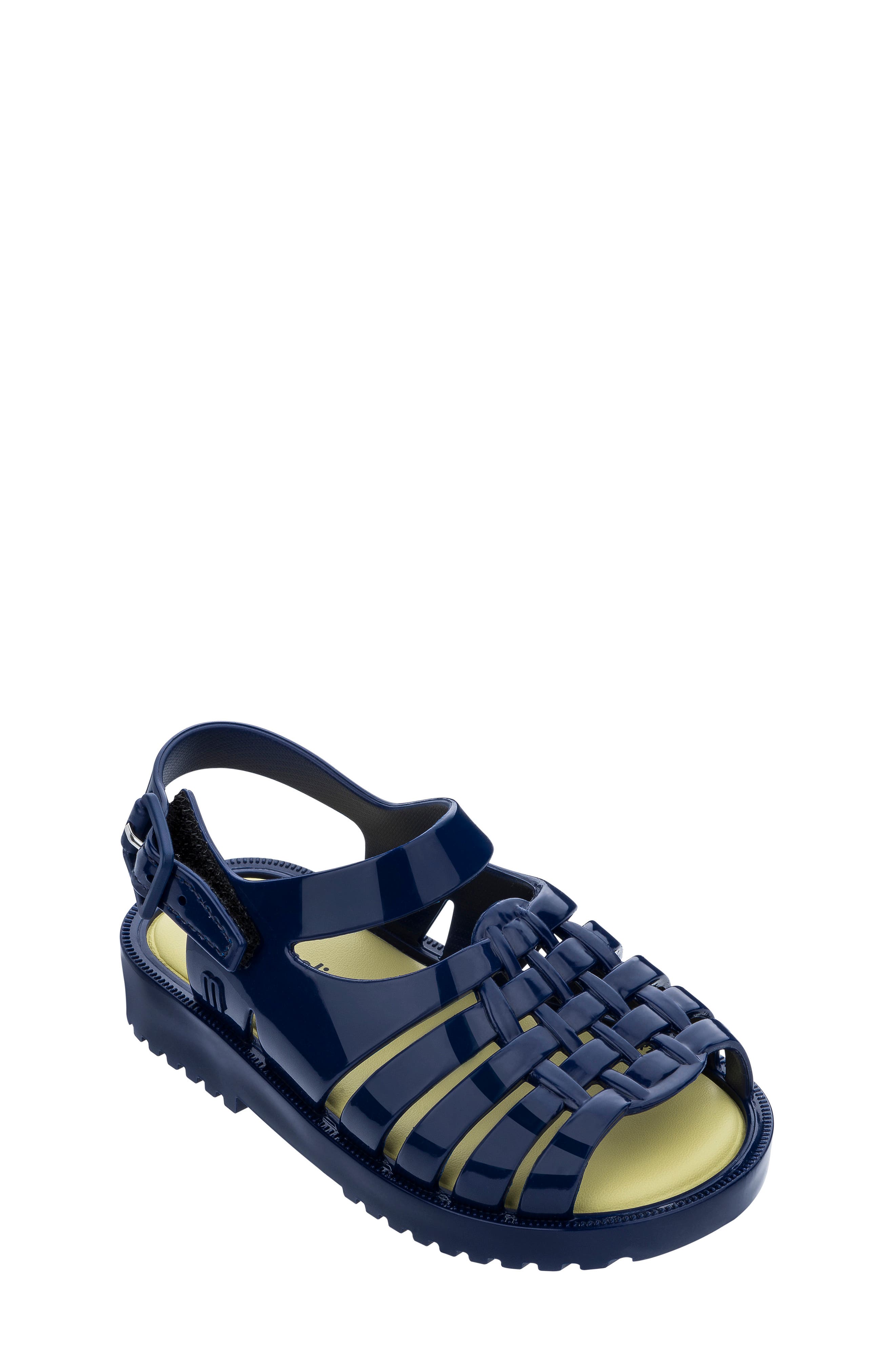 Frances Jelly Sandal, Main, color, BLUE YELLOW