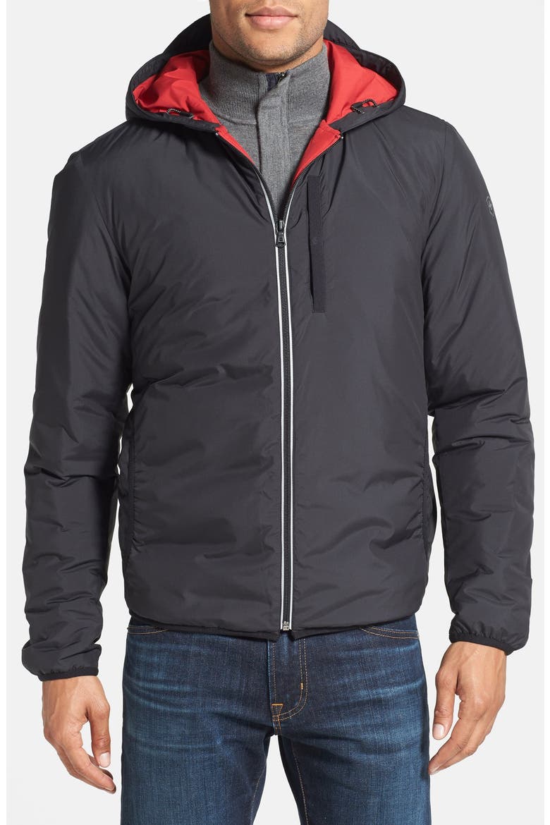 'Rigton' Thermore® Insulated Water Resistant Jacket, Main, color, BLACK