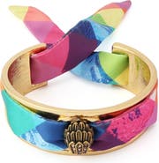 Kurt Geiger London Stained Fabric Tie Bracelet
