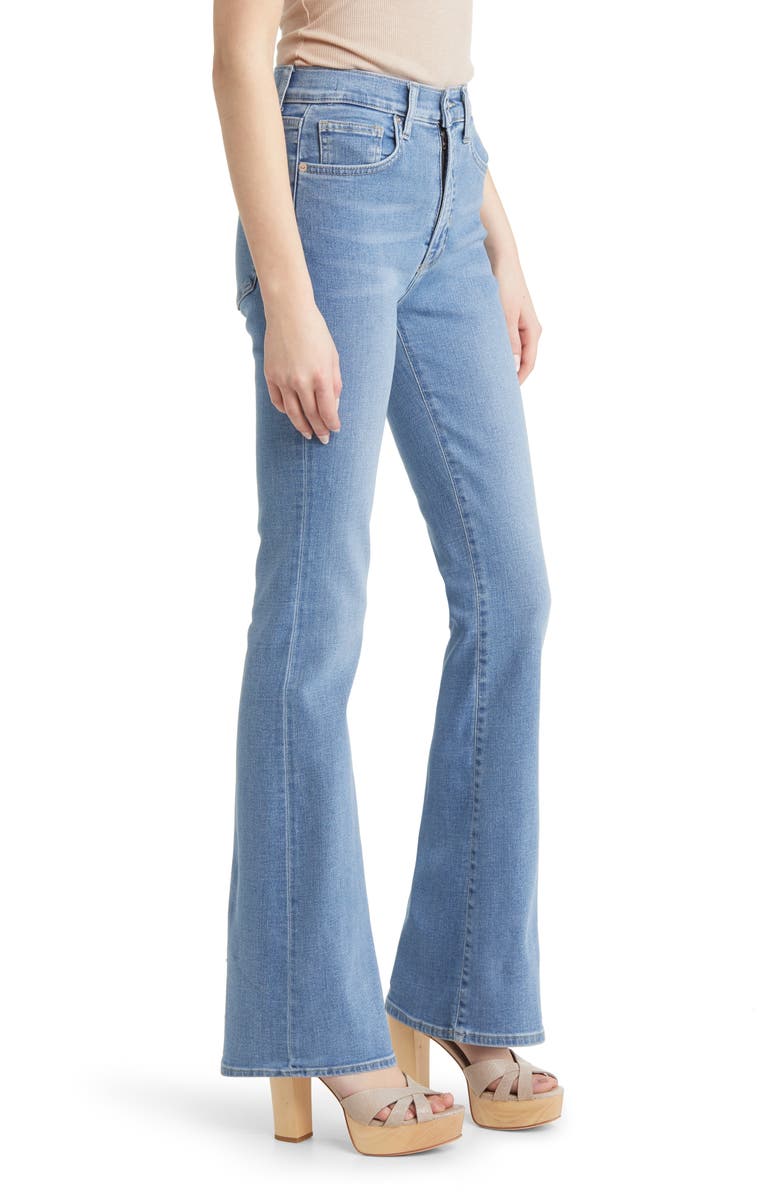 Veronica Beard Beverly High Waist Skinny Flare Jeans, Alternate, color,