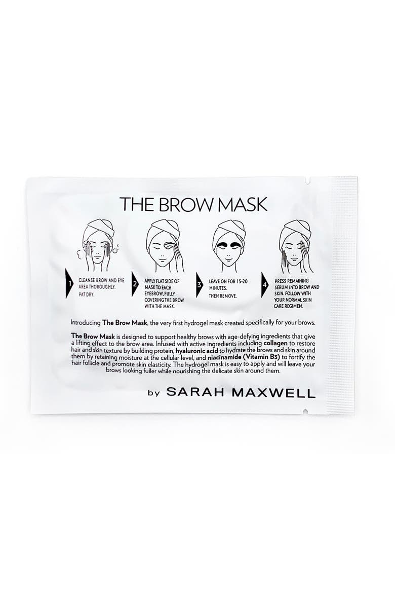 THE BROW MASK Hydrogel Mask, Alternate, color, 10-Pack