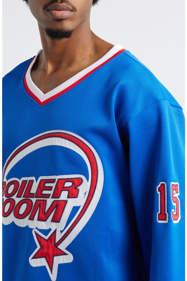 Oversize Hockey Jersey, Alternate, color, BLUE