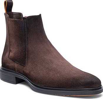 ブーツ SANTONI EASY CHELSEA BOOTS IN POLISHED LEATHER Santoni Easy Chelsea Boot (Men) | Nordstrom