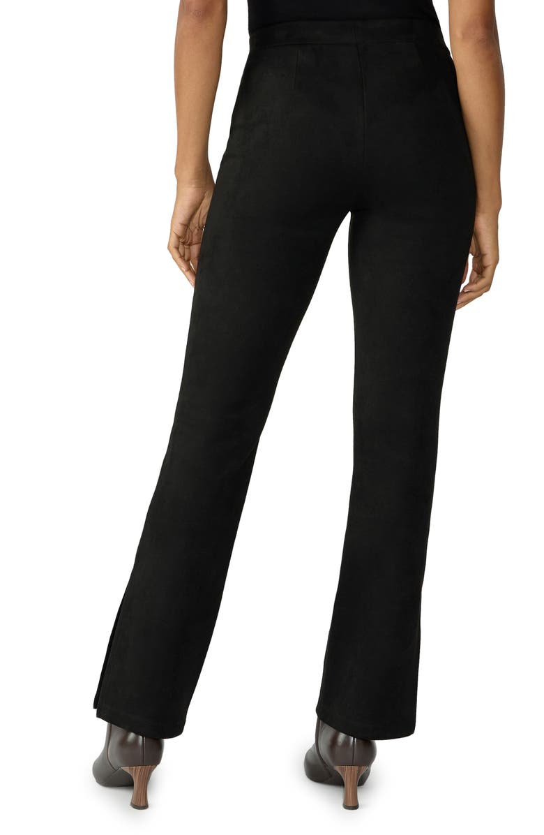 Sanctuary Abbey Slit Hem Faux Suede Pants, Alternate, color, 