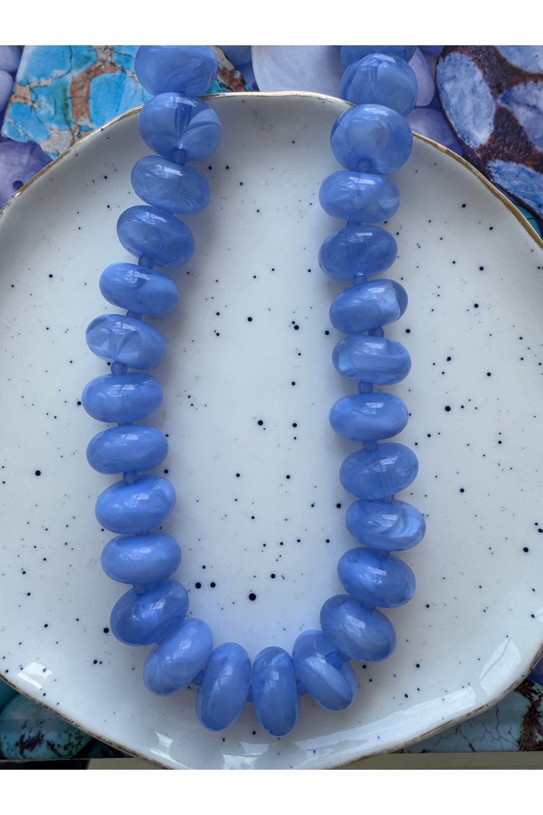 Hudson Glow Necklace, Alternate, color, Blue