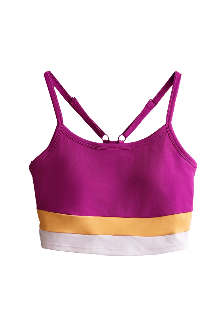 Colorblock Bra, Alternate, color, Hope