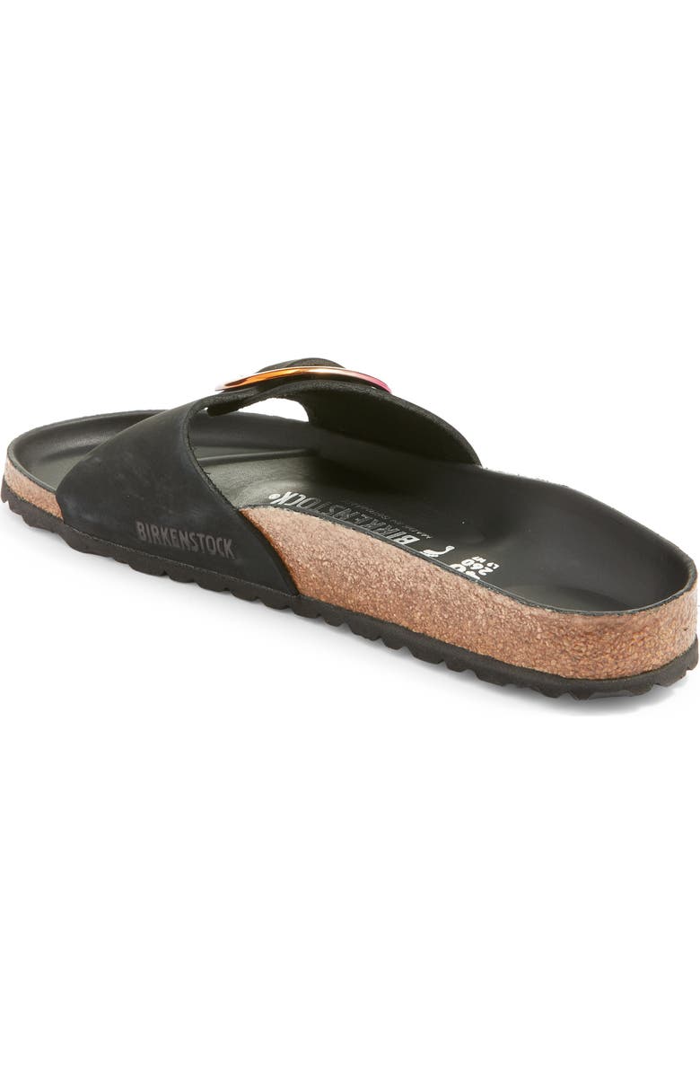 Birkenstock Madrid Iridescent Big Buckle Slide Sandal, Alternate, color,