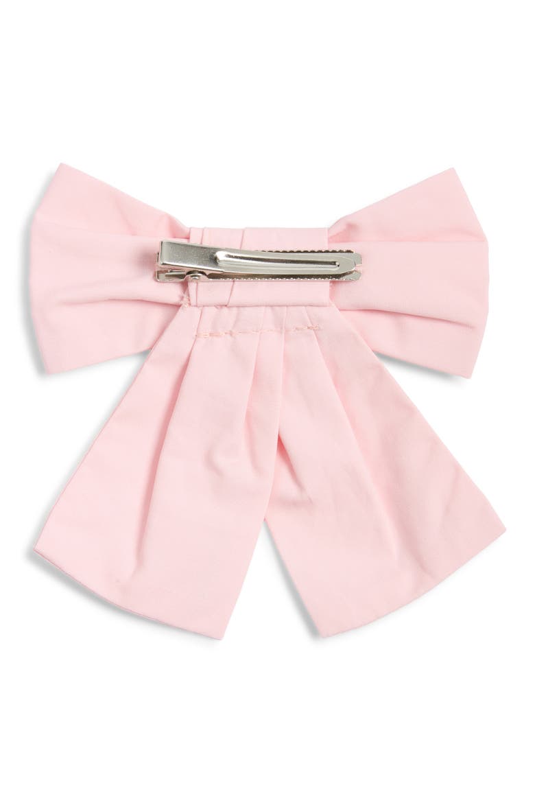 Friend Bow Hair Clip, Alternate, color, PINK