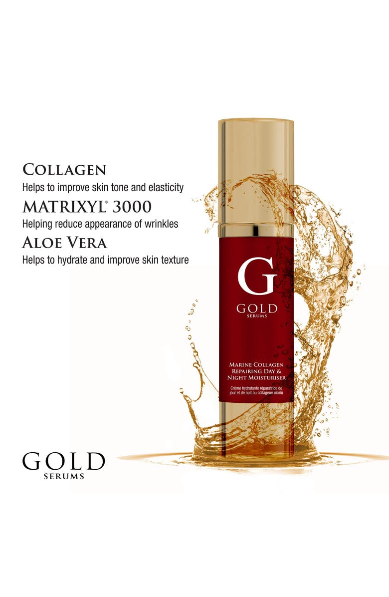 SKINCHEMISTS Marine Collagen Repairing Day & Night Moisturiser 50ml, Alternate, color, White