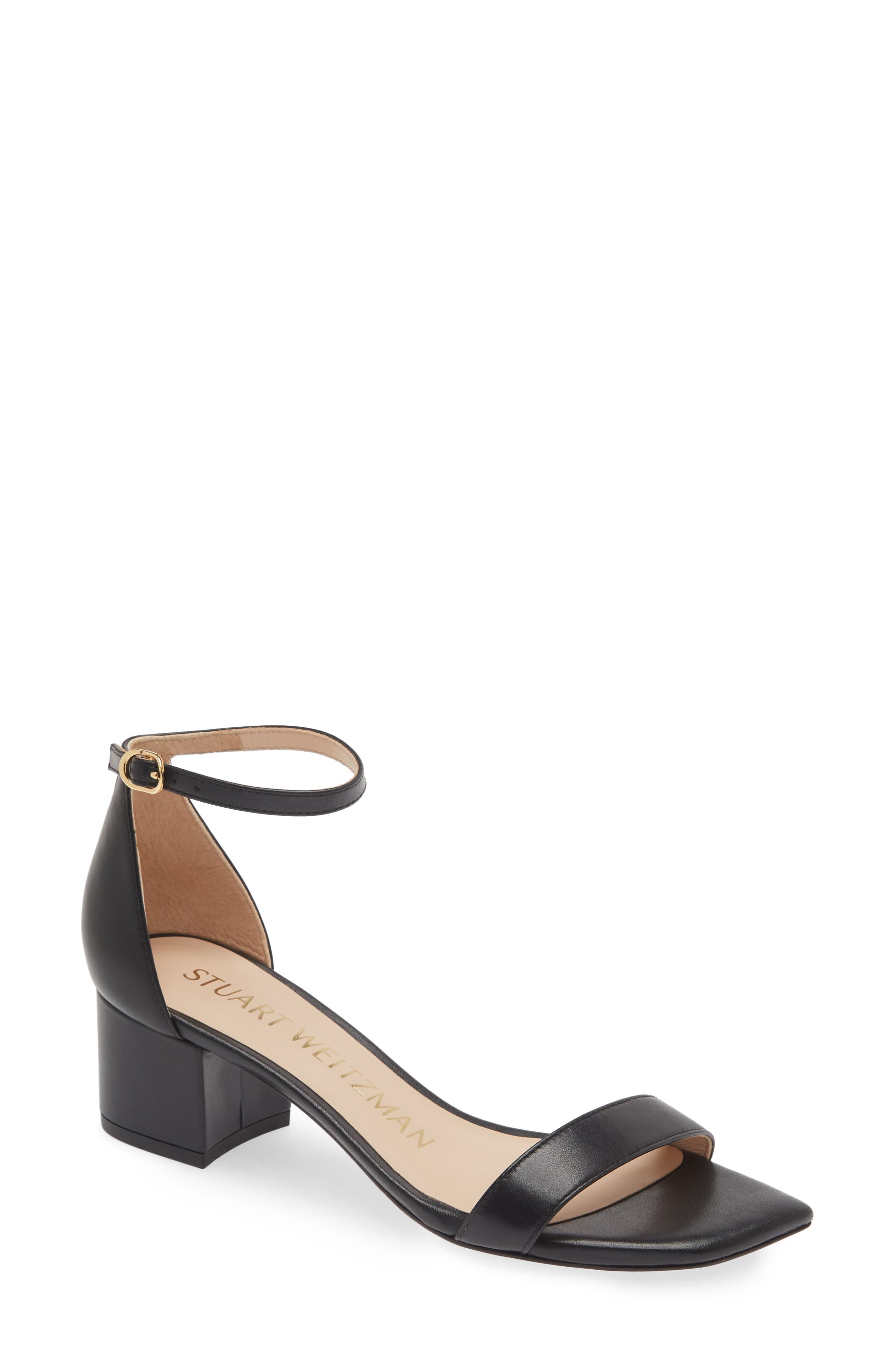 Stuart Weitzman Ankle Strap Sandal, Main, color, 