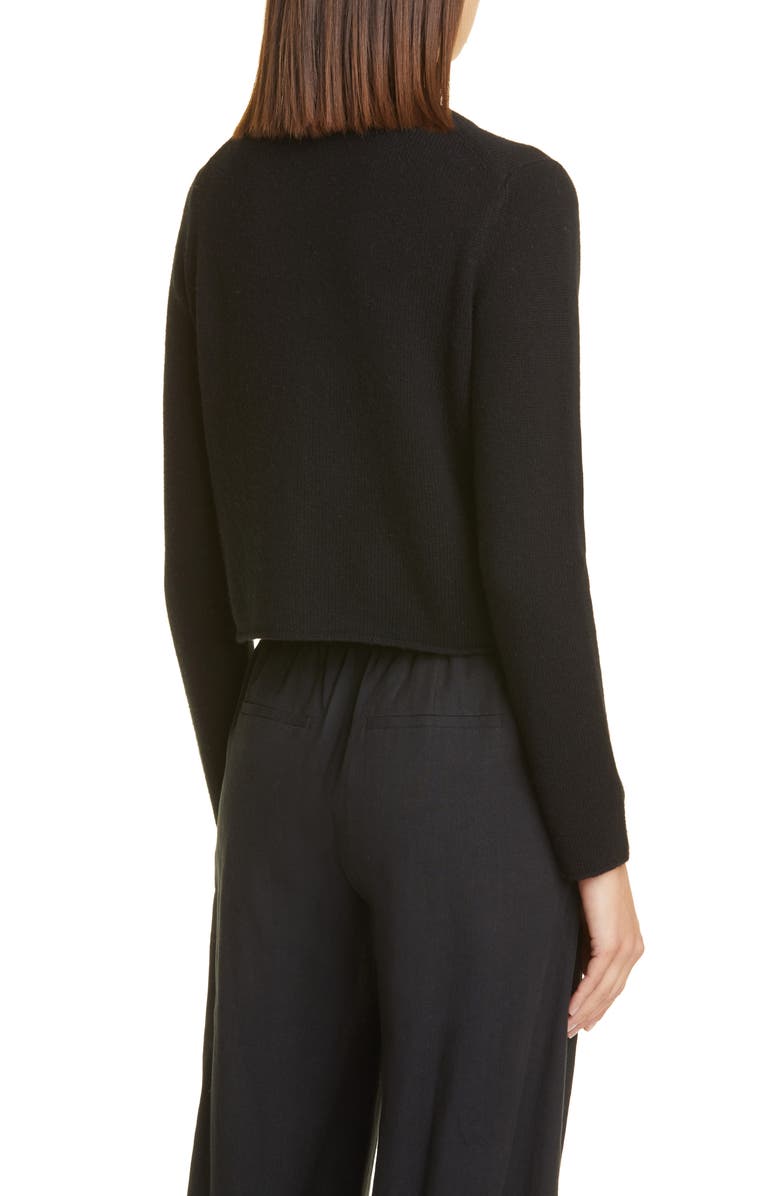 Vince Crewneck Wool & Cashmere Cardigan, Alternate, color,