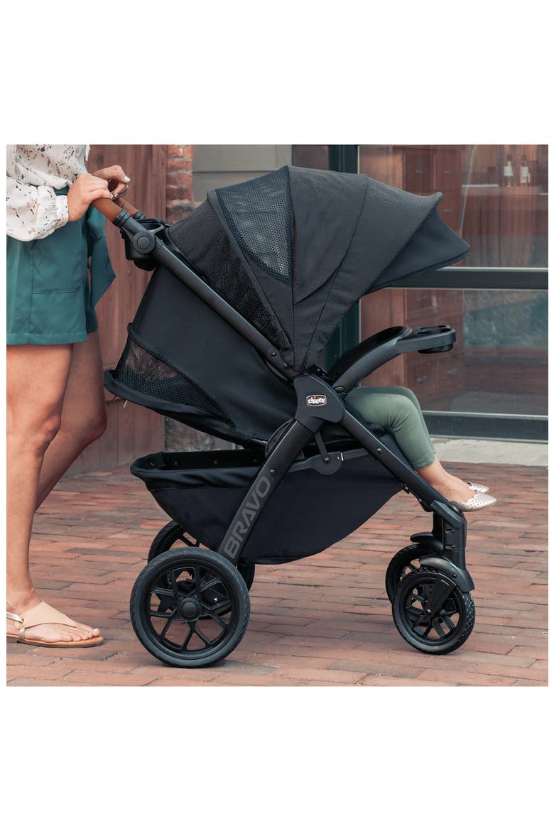 Bravo Primo ClearTex Travel System, Alternate, color, BLACK