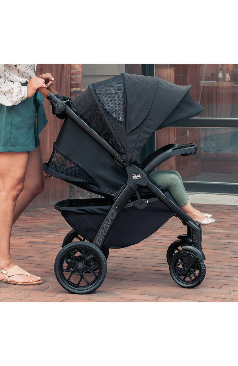 Chicco Bravo Primo ClearTex Travel System, Alternate, color, 