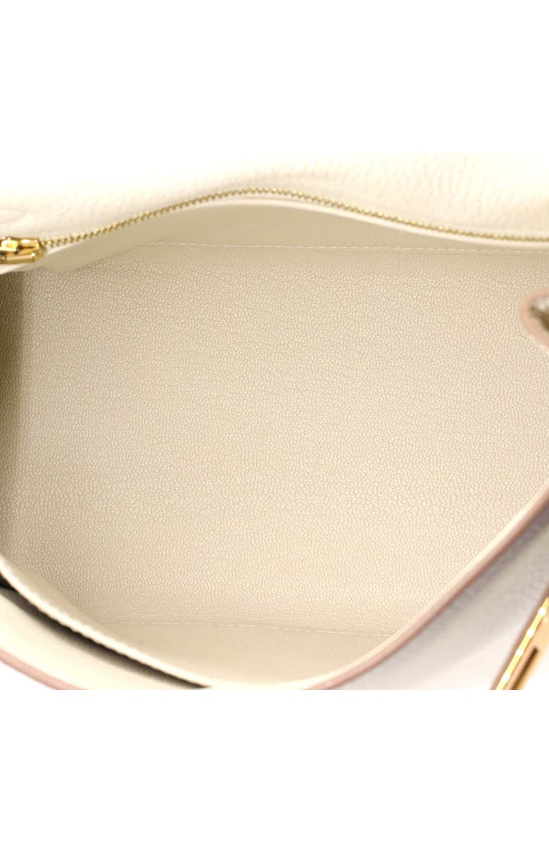 Pre-Owned Hermes Kelly Handbag Light Togo with Gold Hardware 25, Alternate, color, Mushroom