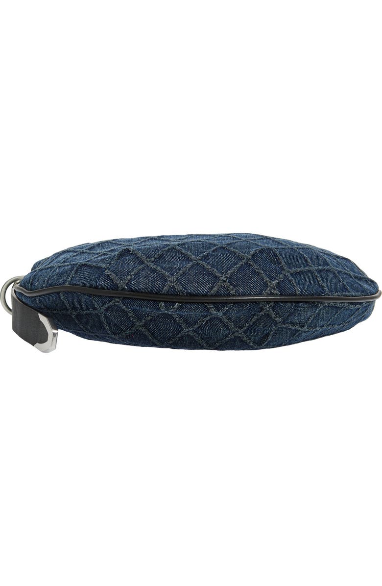 rag & bone Mini Spire Denim Hobo Bag, Alternate, color,